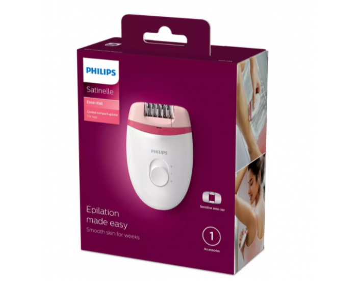 PHILIPS CORDED COMPACT EPILATOR BRE235